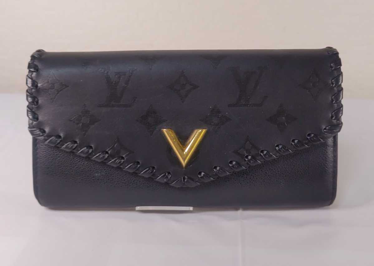 2025，HOT 1円スタート ルイ ヴィトン LOUIS VUITTON モノグラム 長財布 ポルトフォイユ ヴェリー M62059 ブラック 黒 2019年製 財布(モノグラムライン)｜売買されたオークション情報、yahooの商品情報をアーカ 服飾小物