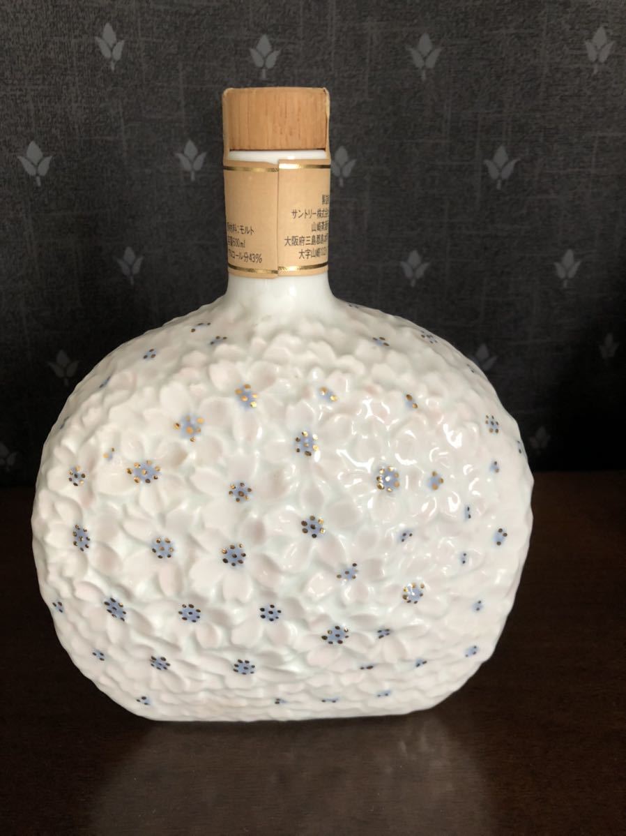 サントリー/SUNTORY 山崎12年 桜 陶器製 有田焼600ml《未開栓
