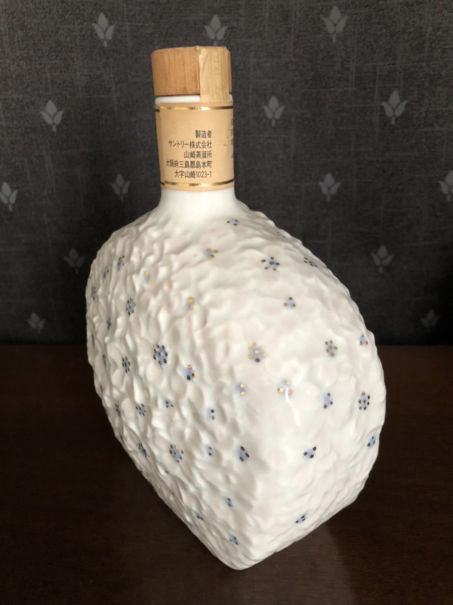 サントリー/SUNTORY 山崎12年 桜 陶器製 有田焼600ml《未開栓
