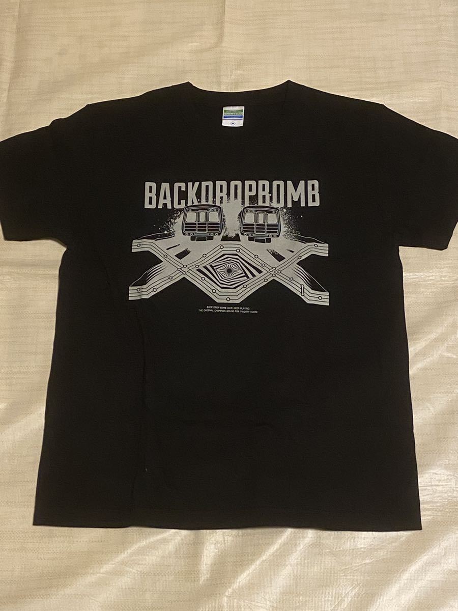 BACK DROP BOMB バックドロップボム Tシャツ XLサイズ グレー バック