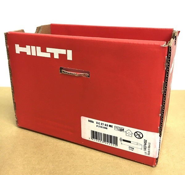 HILTI ヒルティ ガスピン G3 MX GX3&frasl;120用 X-C (900本) 鋲打 20mm 0 ピン GX3用 公式 GX3 ヒルテイ