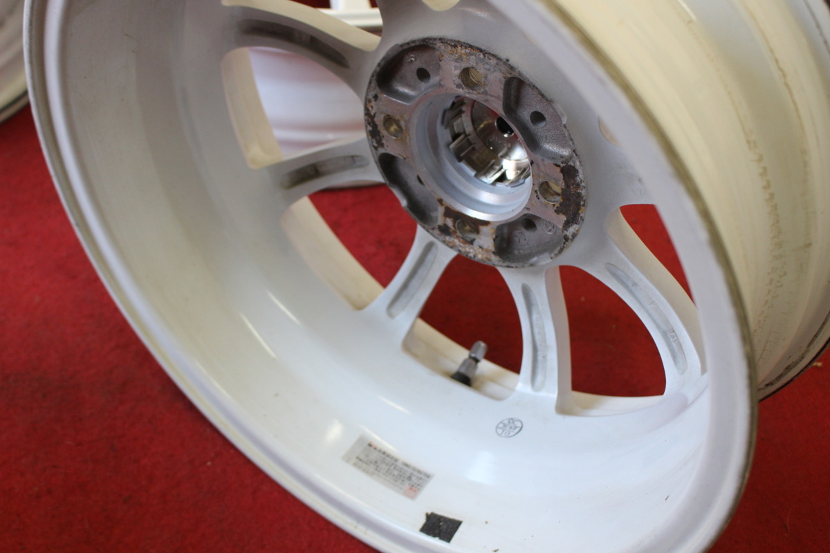 ■■ LM SPORT 白色 ■■ 15×5J +45 PCD100/4H 4本 軽自動車 アルトワークス キャスト ハスラー N-BOX ウェイク スペーシアカスタム LM レアマイスター LEHRMEISTER（レアマイスター） White GAB 100」の人気商品一覧・価格比較