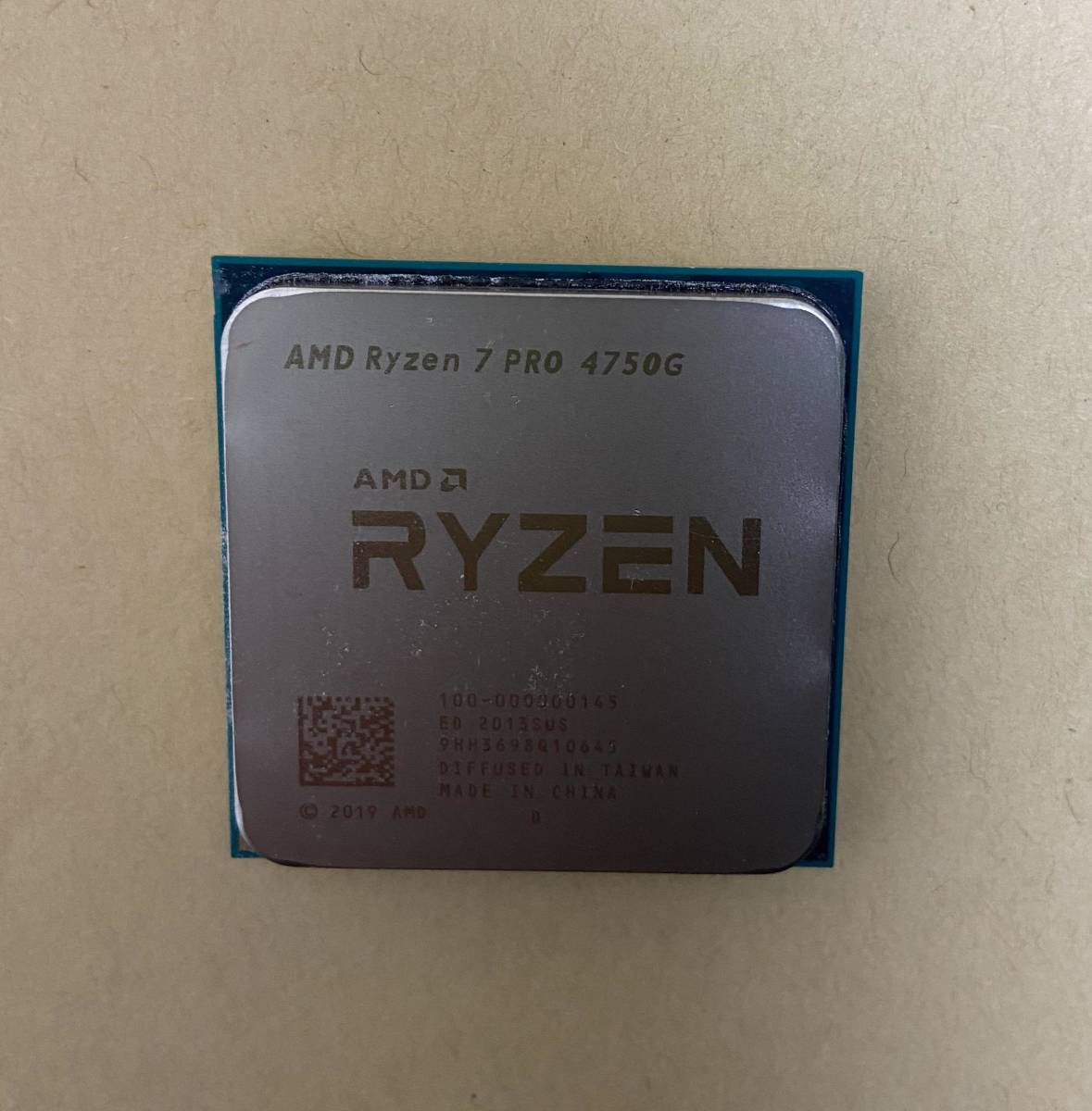 番号X17 AMD Ryzen 7 4750G 中古分解品 CPU 【公式通販】
