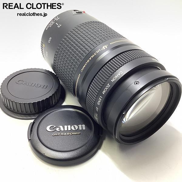 Canon/キヤノン ZOOM LENS EF 75-300mm 1:4-5.6 II ズームレンズ AF