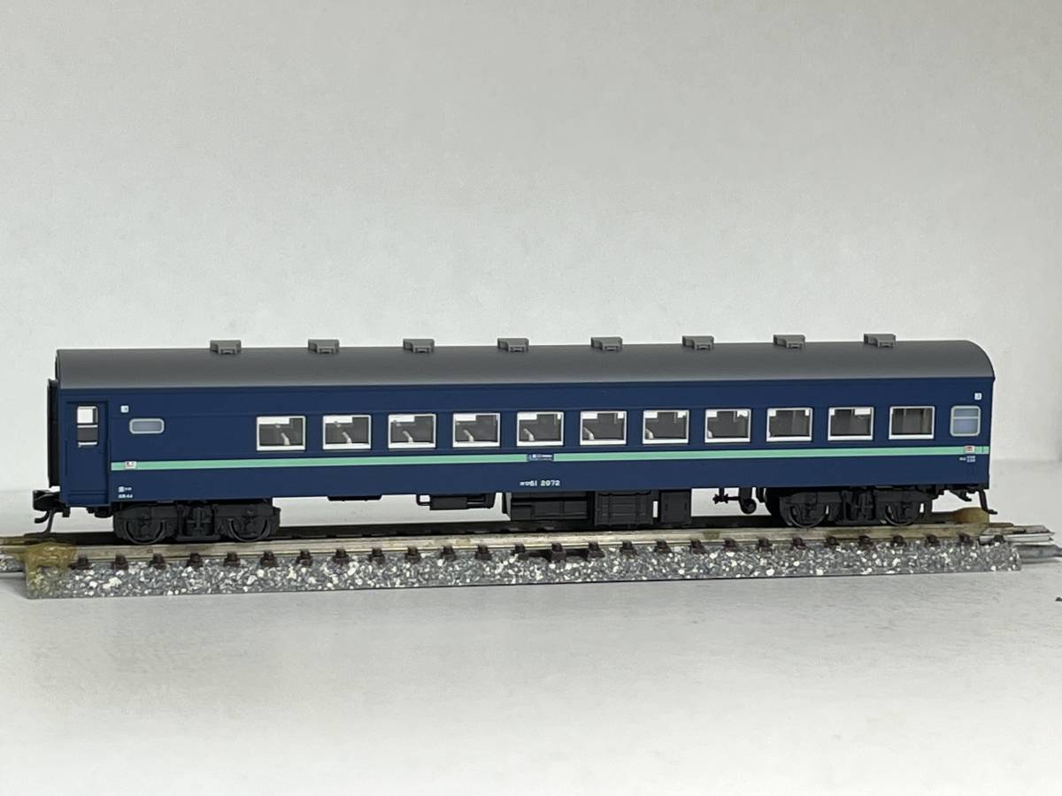 10-1546 43系 KATO 急行「みちのく」13両編成が入線しました。KATO