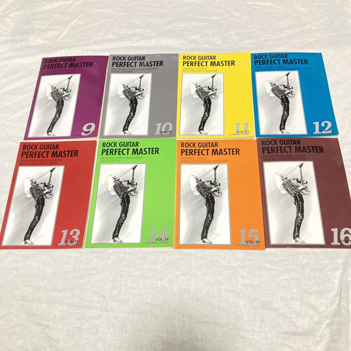 ロックギター完全マスター vol.1〜vol.16 ゲインミュージックスクール