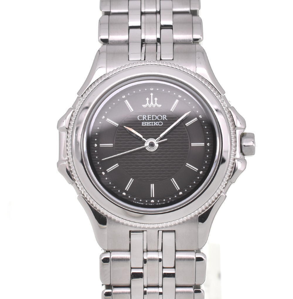 SEIKO セイコー クレドール 4J81-0A30 SS/K18WG ベゼル クォーツ レディース J#107060(クレドール)｜売買され ...