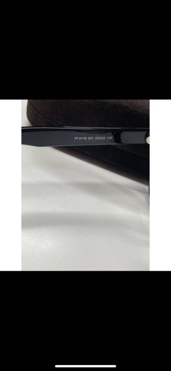 TOM FORD トムフォード TF5179 黒 ウェリントンフレーム　ブラック TOM トムフォード FORD レディース g サングラス