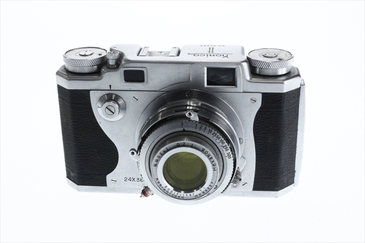 コニカ3A KonicaⅢA Konishiroku Hexanon 1:2 f=48mm フィルムカメラ