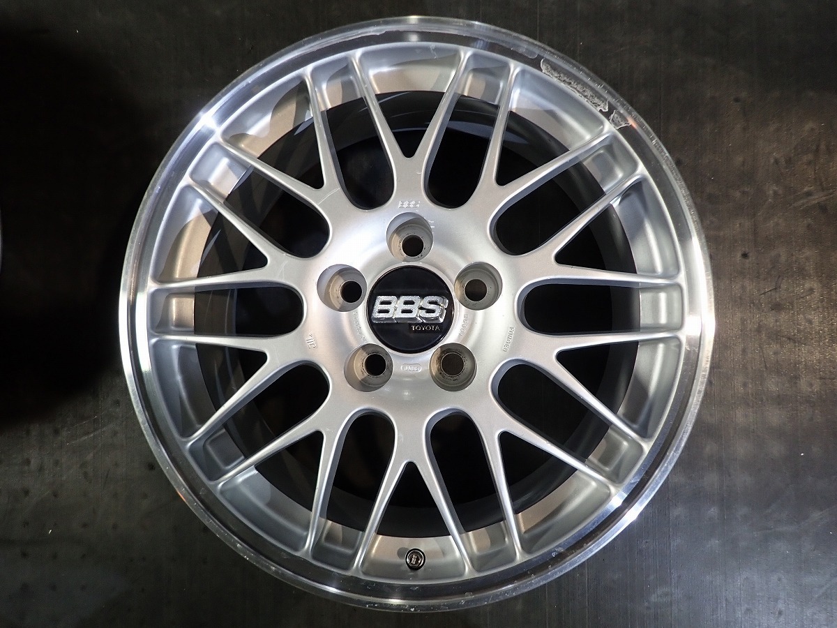 トヨタ純正オプション BBS RG381 17インチ タイヤホイールセット