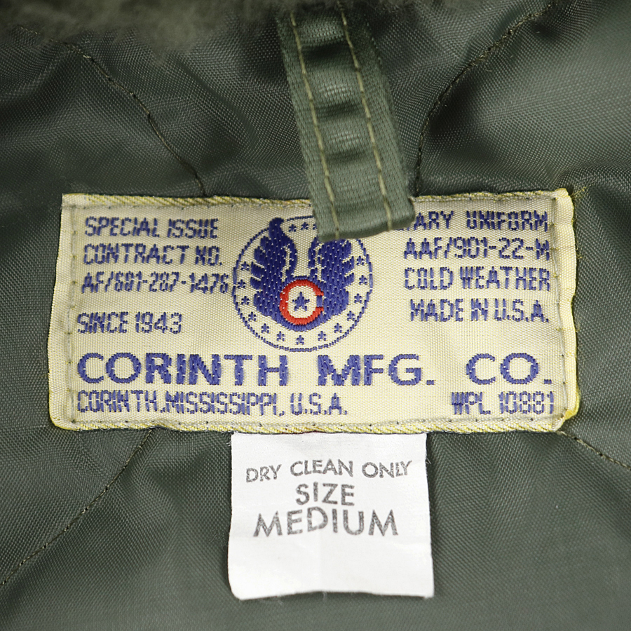 CORINTH USA製 MFG コリンス CO フライトジャケット メルカリ MA-1 - M USA MFG.コリンス☆MA-1フライトジャケットM USAアメリカ製CORINTH N2B 美品 protocol