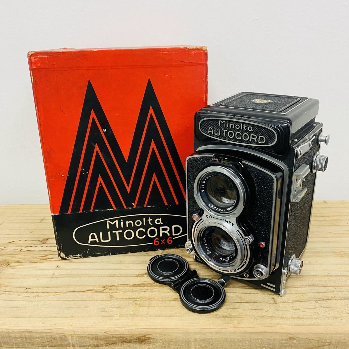 動作未確認 現状品 MINOLTA ミノルタ AUTOCORD 二眼レフ フィルター