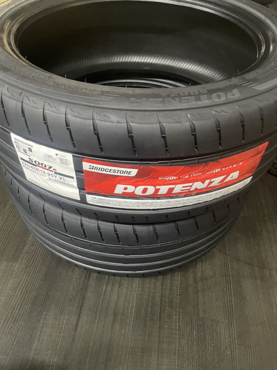  BRIDGESTONE ポテンザ 225/45R18 ブリヂストン 2本セット(ブリヂストン)｜売買されたオークション情報、yahooの商品情報をアーカイブ公開 - オークファン 18インチ