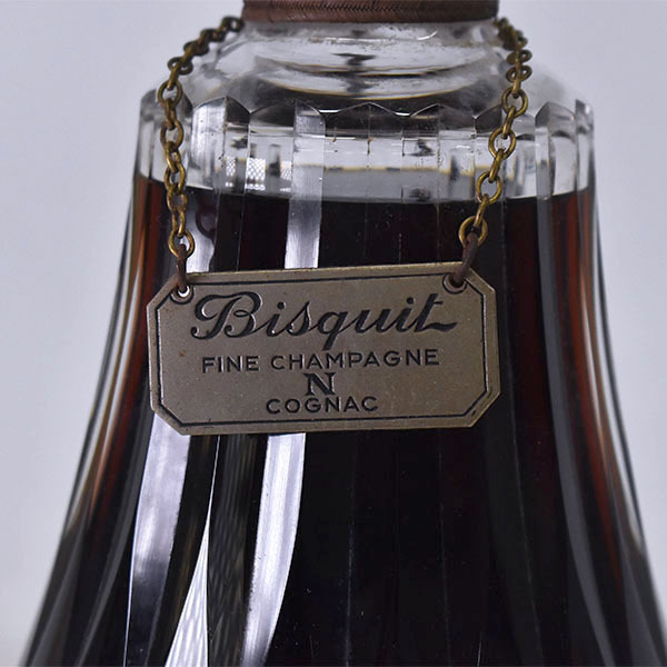 古酒☆ビスキー ナポレオン バカラ クリスタル ※キャップ難等 700ml 40