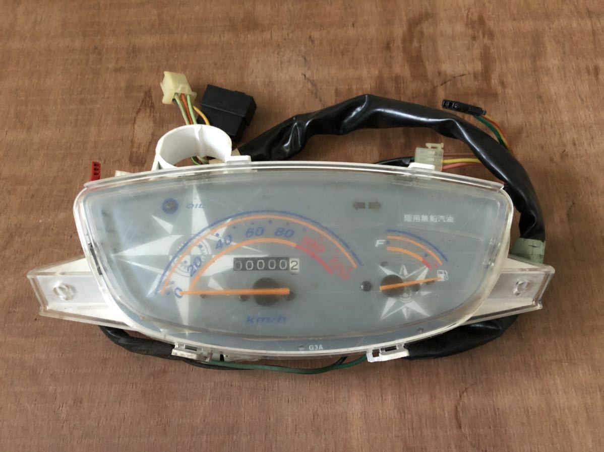 新品未使用品 ライブディオ120kmスピードメーターAF34.35.LIVE DIO ZX、スーパーディオAF27.28、