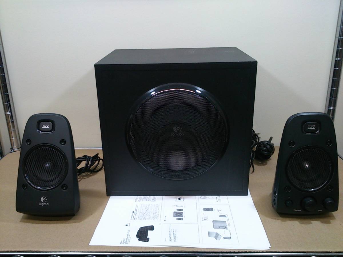 音出しOK ロジクール サブウーファー付スピーカシステムZ623 THX Z623