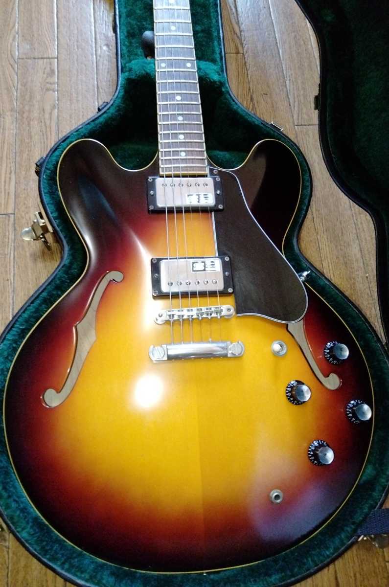 セミアコ Edwards エドワーズ E-SA-125LTS TBS フルアコ ギブソン 