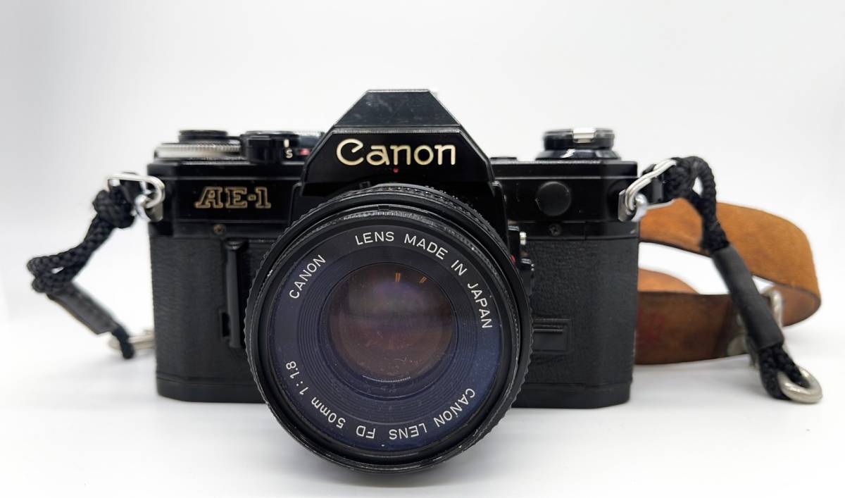 ☆レトロ☆Canon AE-1 PROGRAM レンズ 50mm 1:1.4 光学機器 フィルム