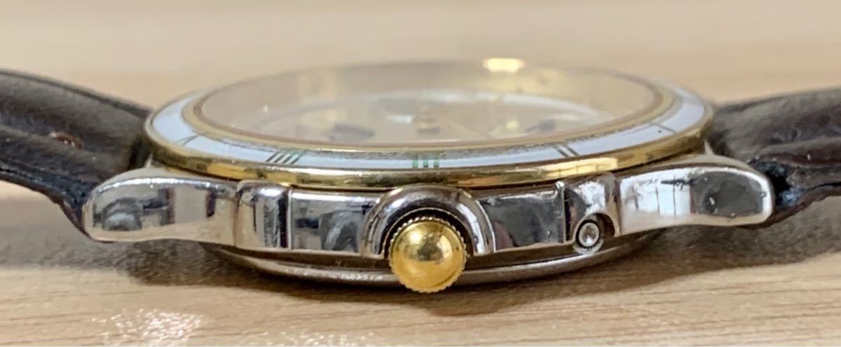 1円〜H 流通少 CITIZEN シチズン ライトハウス ムーンフェイズ 6300 