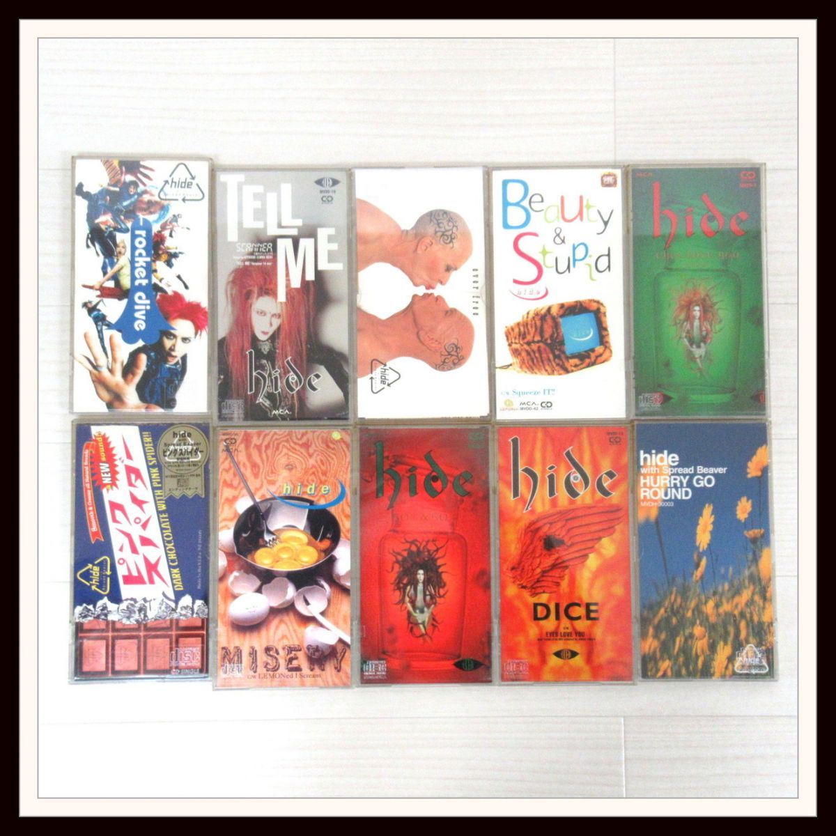 ○【廃盤】X Japan/Yoshiki/HIDE/ToshI/ 8cm シングルCD 29種セット