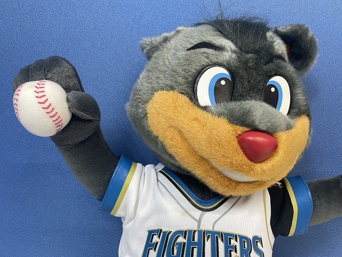 北海道日本ハムファイターズ マスコットキャラクター B☆B ぬいぐるみ