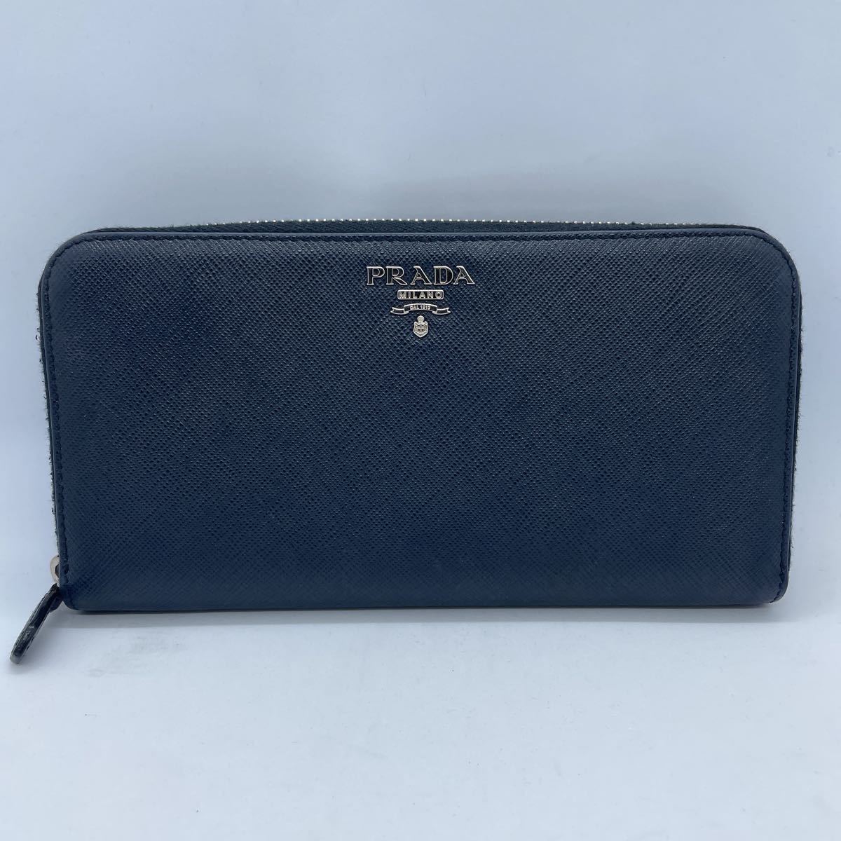 PRADA プラダ 長財布 ラウンドファスナー サフィアーノ サフィアーノ 