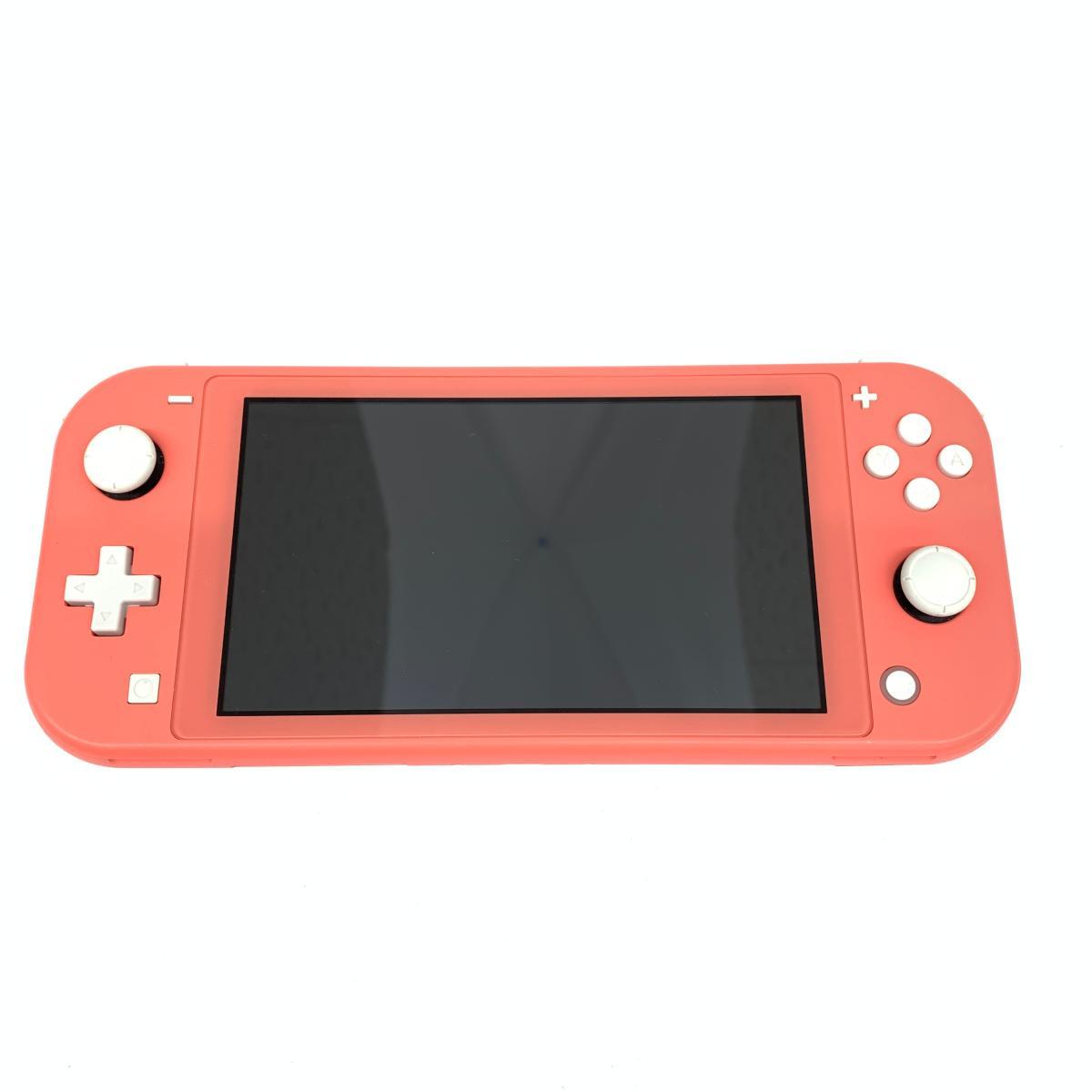 美品◇任天堂 ニンテンドー Switch Lite コーラル ◇ レッド 本体単品 