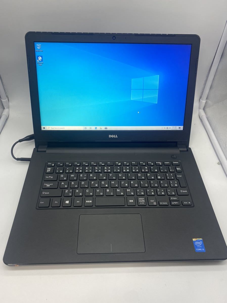 ノートパソコン Windows 10 Pro 東芝 T55/45MG Core i3 4GB HDD 500GB