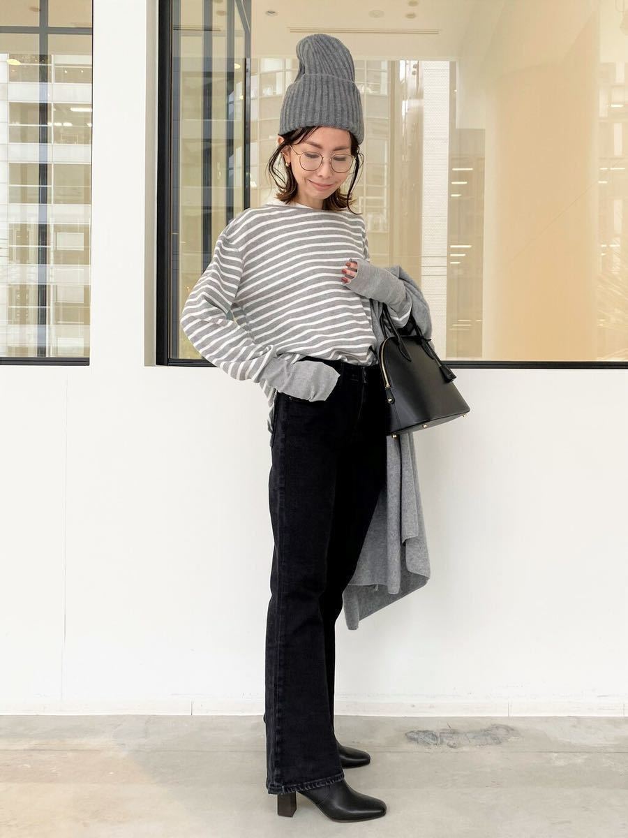 L'Appartement 【GOOD GRIEF/グッドグリーフ】Border Thermal Top 定価