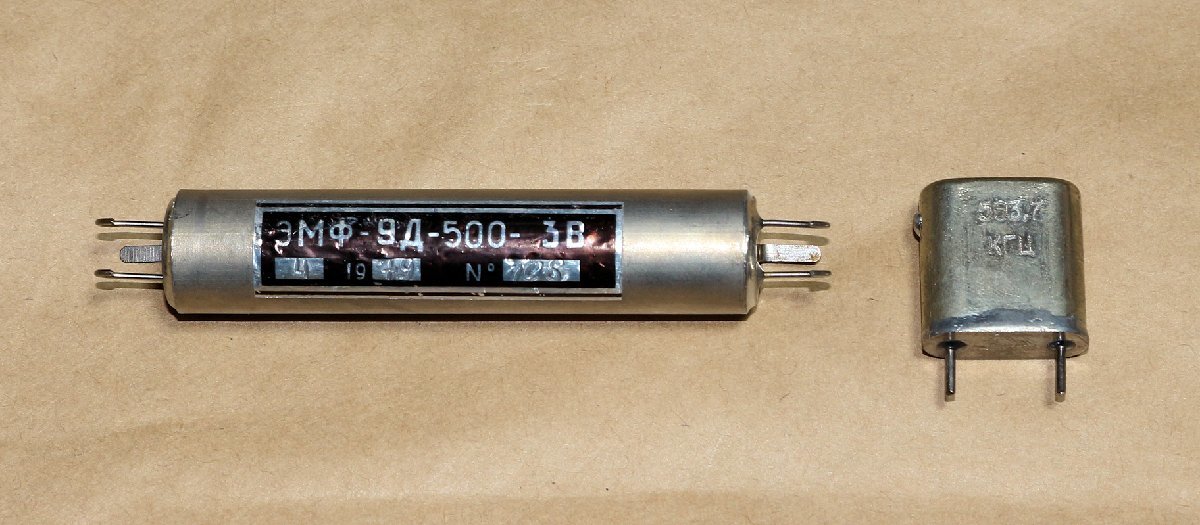 激レア ロシア製 ЭМФ-9Д-500-3В セラミックフィルター クリスタルセット 500Khz ジャンク(アマチュア無線)｜売買された ...