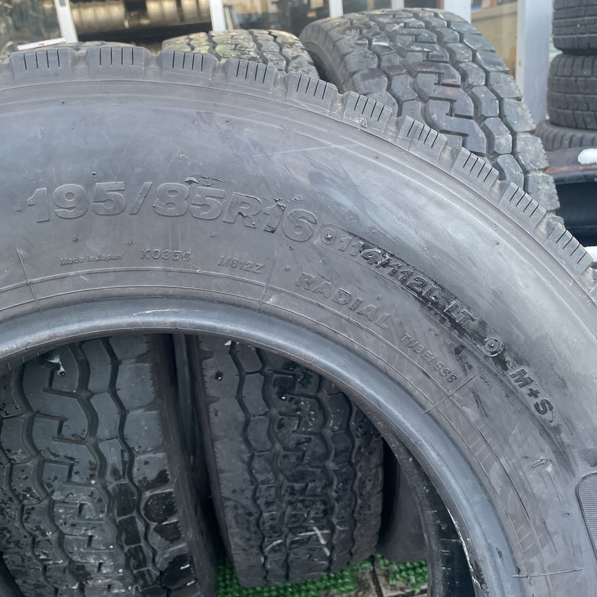 195/85R16 . ブリジストン 激安美品 6本セット：20000円 | Shop 桜国際貿易