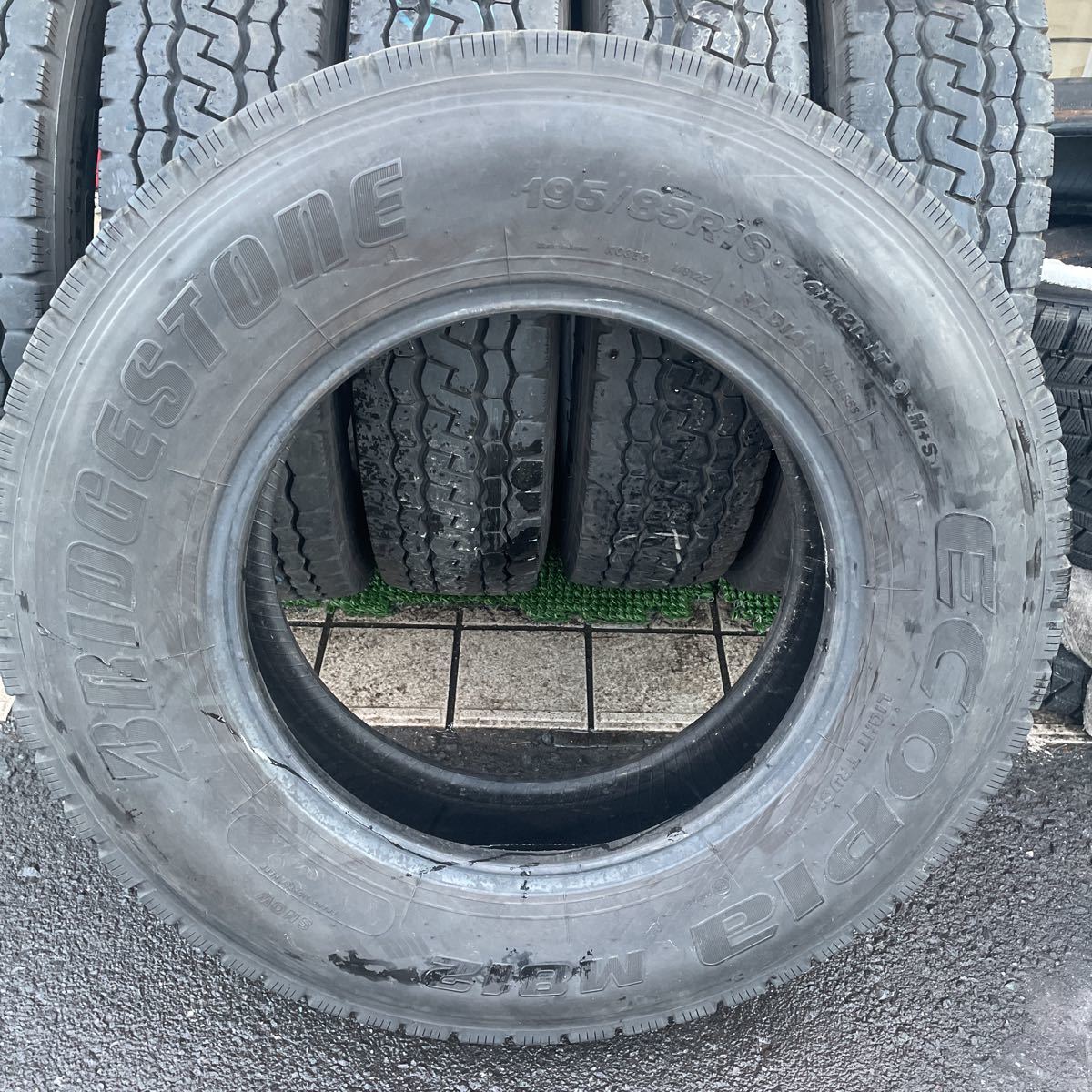 195/85R16 LT ブリヂストン 【6本セット販売】バラ売り可　送料無料 195/85R16 . ブリジストン 激安美品 6本セット：20000円 | Shop 桜国際貿易