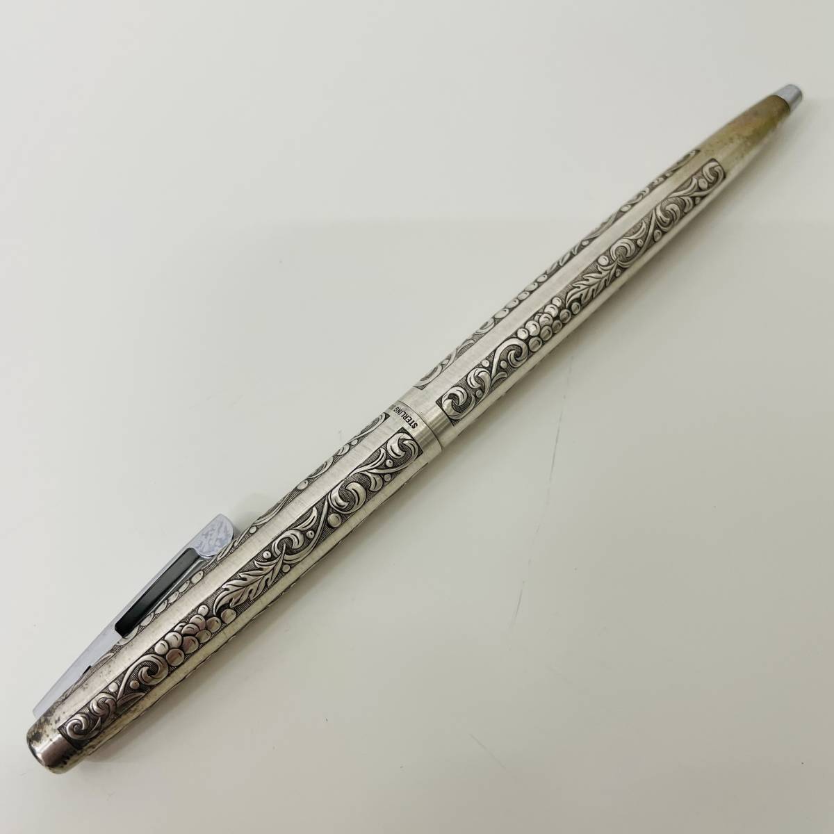 21【現状保管品】SHEAFFER シェーファー シルバーカラー ビンテージ