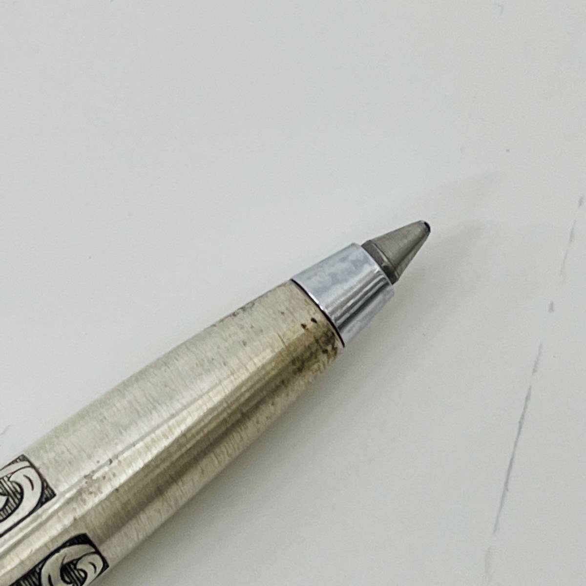 21【現状保管品】SHEAFFER シェーファー シルバーカラー ビンテージ