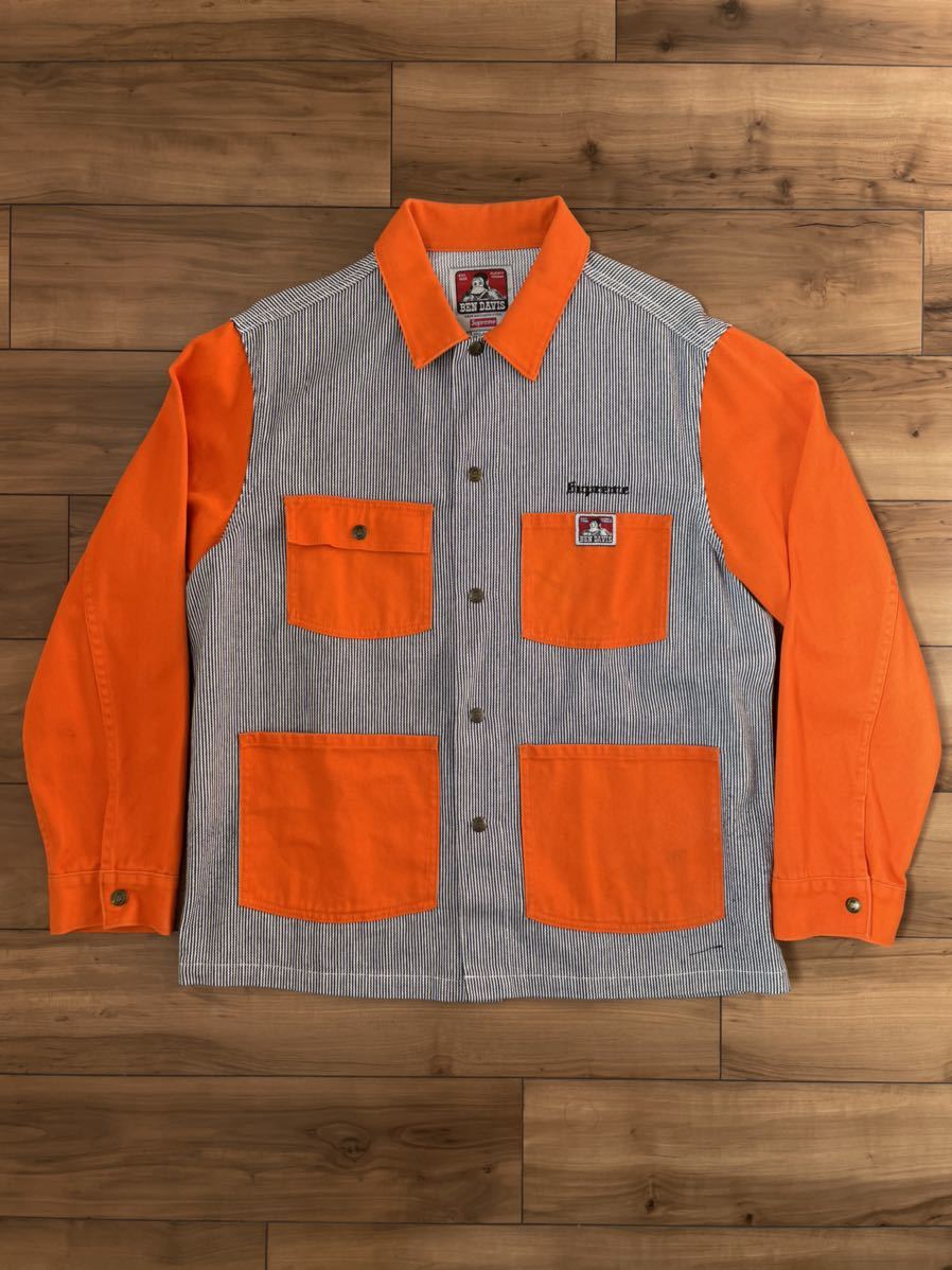 Supreme Ben Davis Chore Coat Mサイズ オレンジ シュプリーム ベン