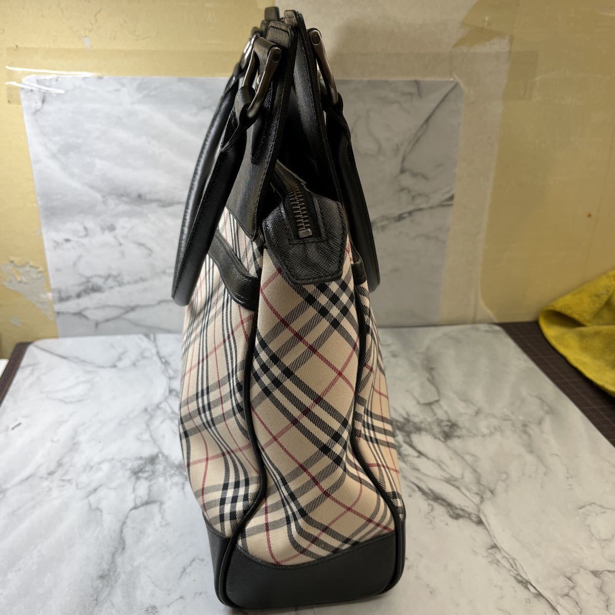 美品 状態良好 BURBERRY バーバリー ハンドバッグ トートバッグ ノバ 