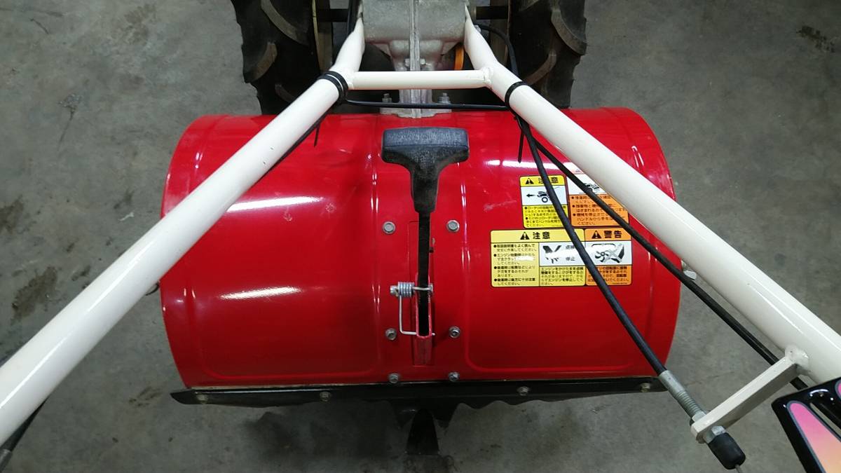 ヤンマー 耕運機 MRT65 ポチ ミニ耕運機 正転・逆転耕運 家庭菜園 実働品
