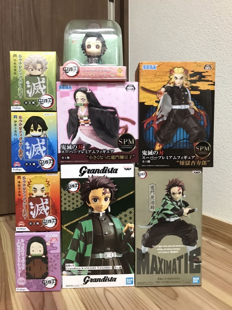 鬼滅の刃 grandista maximatic ひっかけフィギュア 煉獄 伊黒