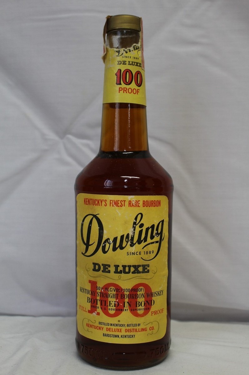 6j酒298D】☆1円スタート☆古酒・未開栓☆1本☆Dowling DE LUXE 