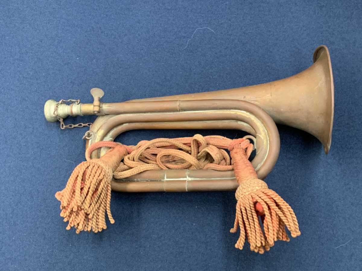 ☆rm☆大日本帝国☆YAMATO☆信号ラッパ☆突撃ラッパ☆当時物(喇叭旧  