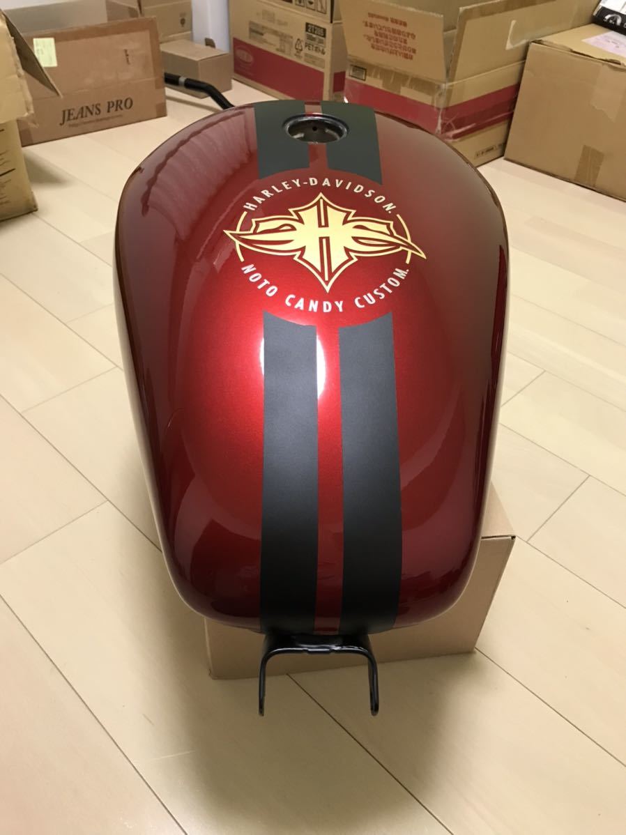 スポーツスター 純正ラージタンク 17L 4.5ガロン 中古 凹み錆無し