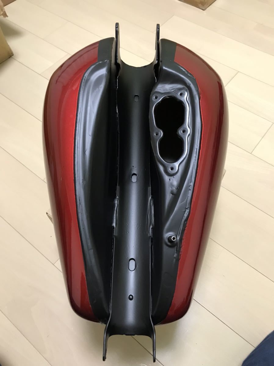 スポーツスター 純正ラージタンク 17L 4.5ガロン 中古 凹み錆無し