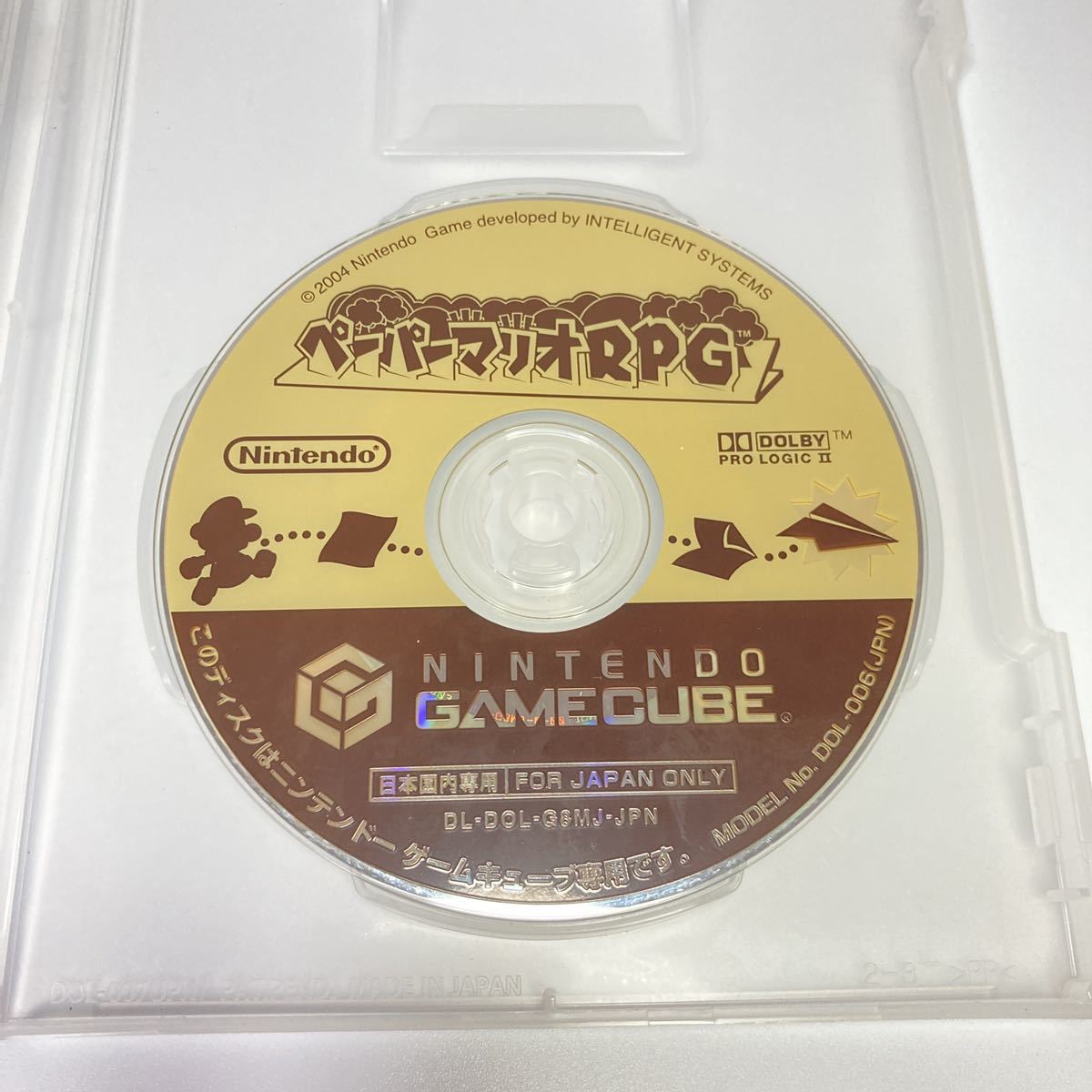 起動確認済み ペーパーマリオrpg ゲームキューブ ソフト Gc Gamecube ペーパーマリオ マリオ Rpg ロールプレイング 売買されたオークション情報 Yahooの商品情報をアーカイブ公開 オークファン Aucfan Com