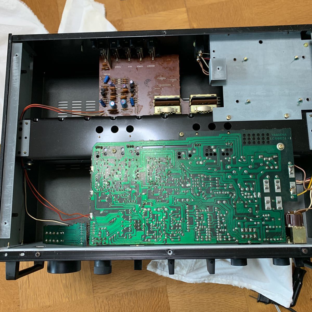 ヤマハ プリメインアンプ YAMAHA CA-V1 ジャンク通電可、音出し不可