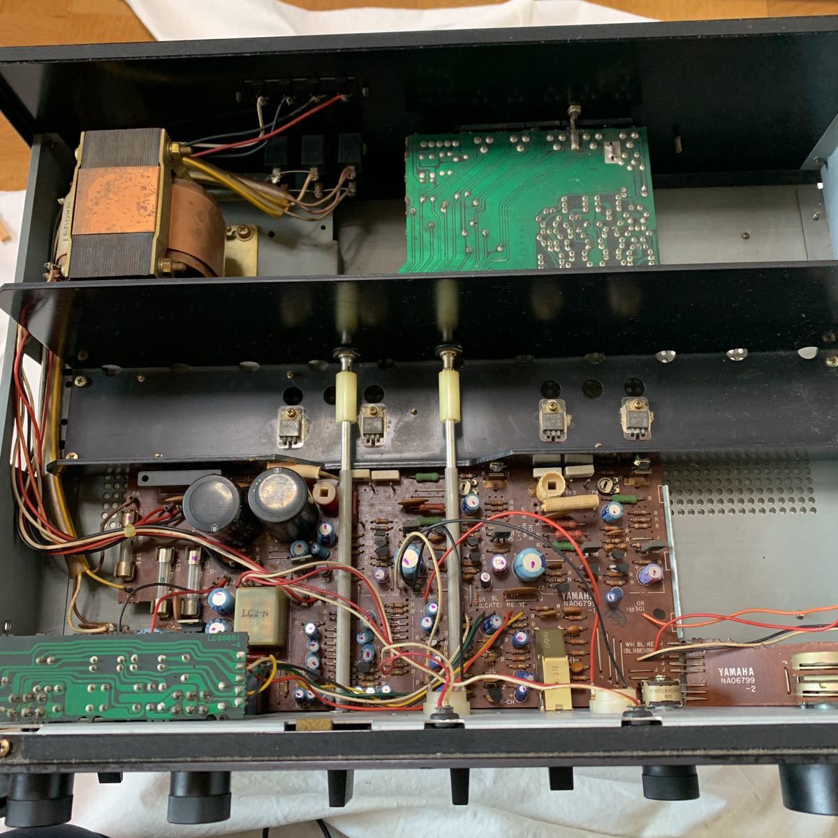 ヤマハ プリメインアンプ YAMAHA CA-V1 ジャンク通電可、音出し不可