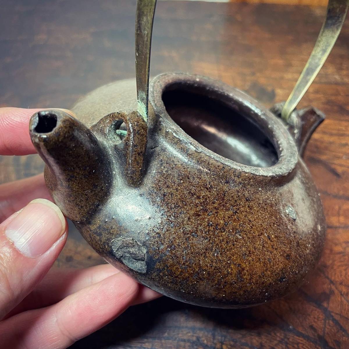 苗代川 ちょか / 古民芸 明治 黒薩摩 黒もん チョカ 黒千代香 日本民藝