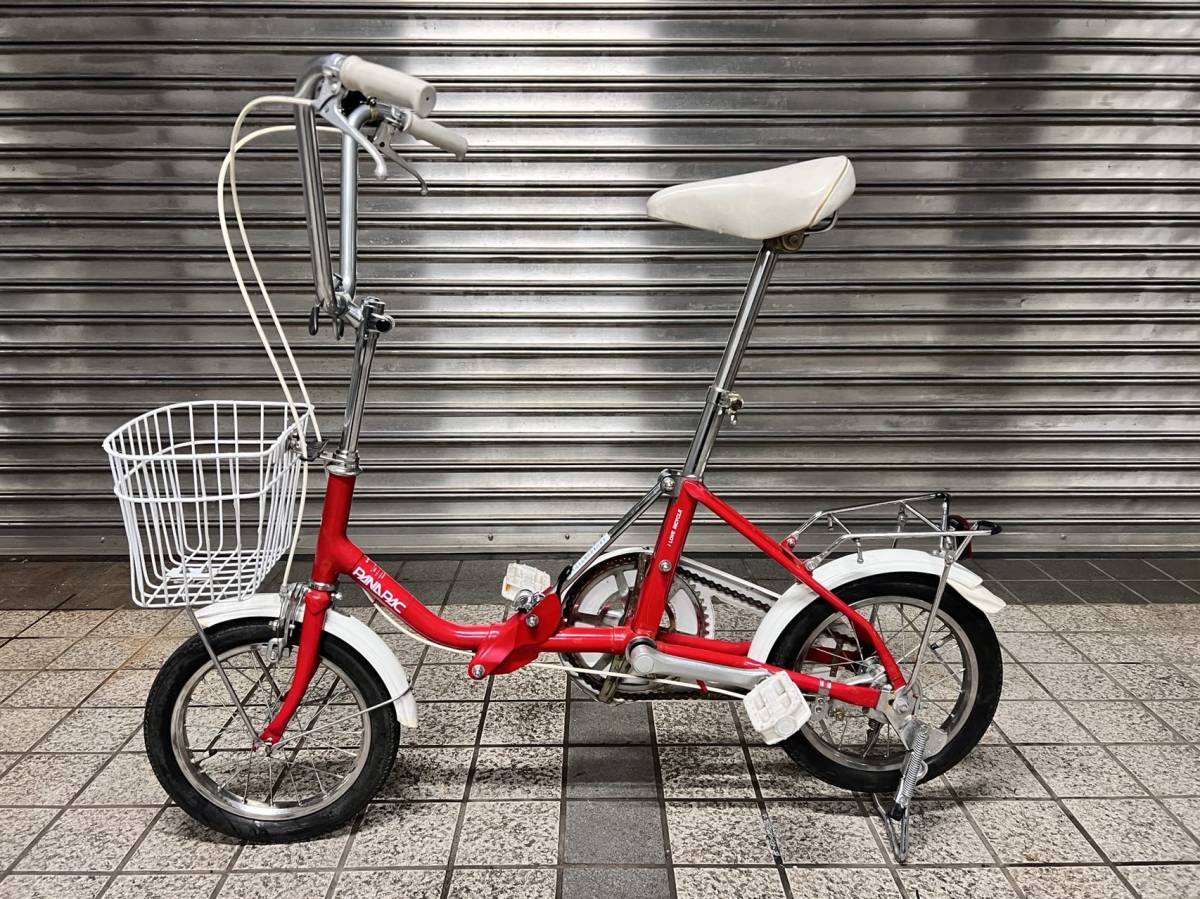 ヴィンテージ自転車 (B) （National ナショナル B-PA14 折り畳み自転車 