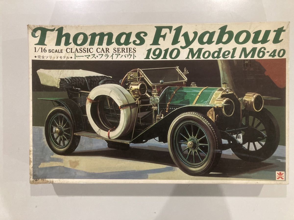 未組立 バンダイ 1/16 トーマス フライアバウト 1910 model M6-40 