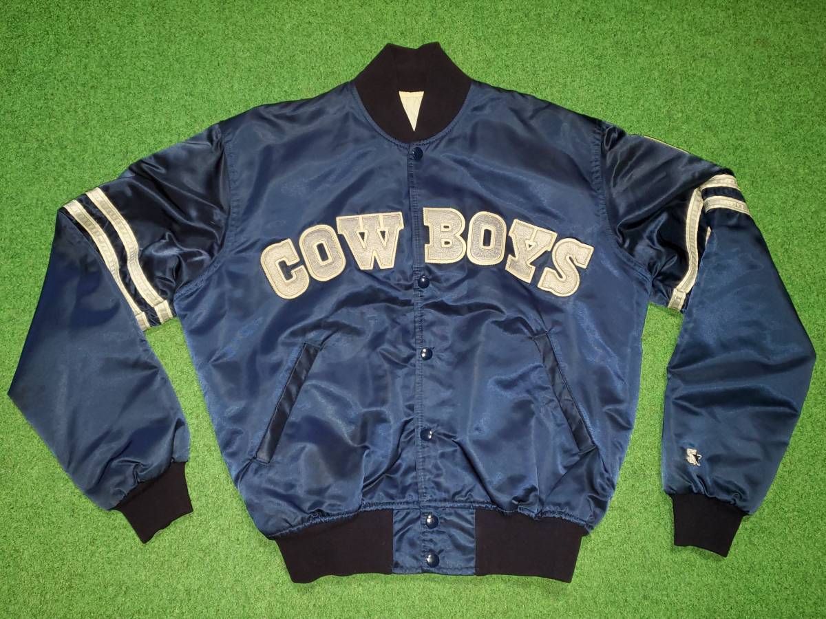 NFL / 80s 90s USA製 カウボーイズ スタジャン/ 海外M PRO LINE by