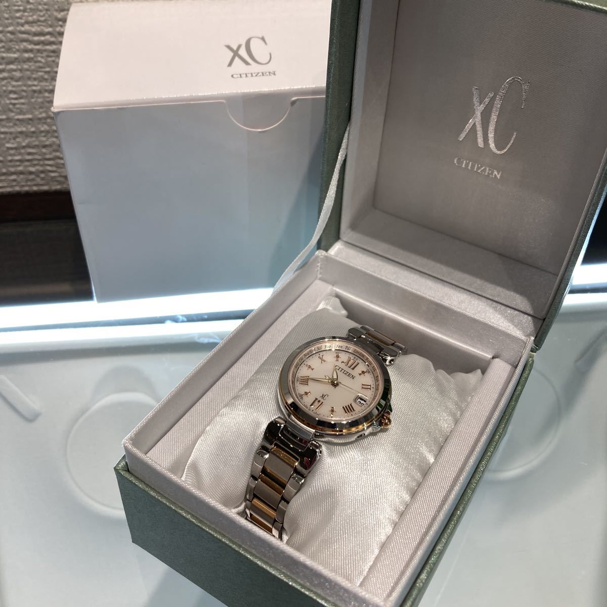 クロスシー XC シチズン 美品稼働品CITIZEN シチズンXC H058 ＊CITIZEN